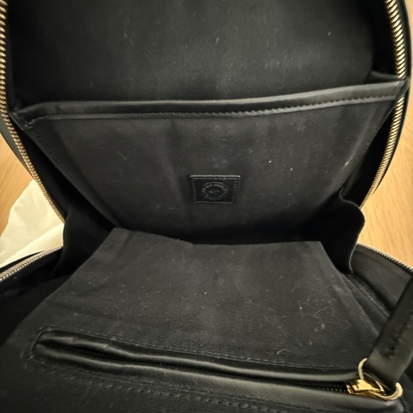 WANT LES ESSENTIELS MINI PEBBLE LEATHER BACKPACK